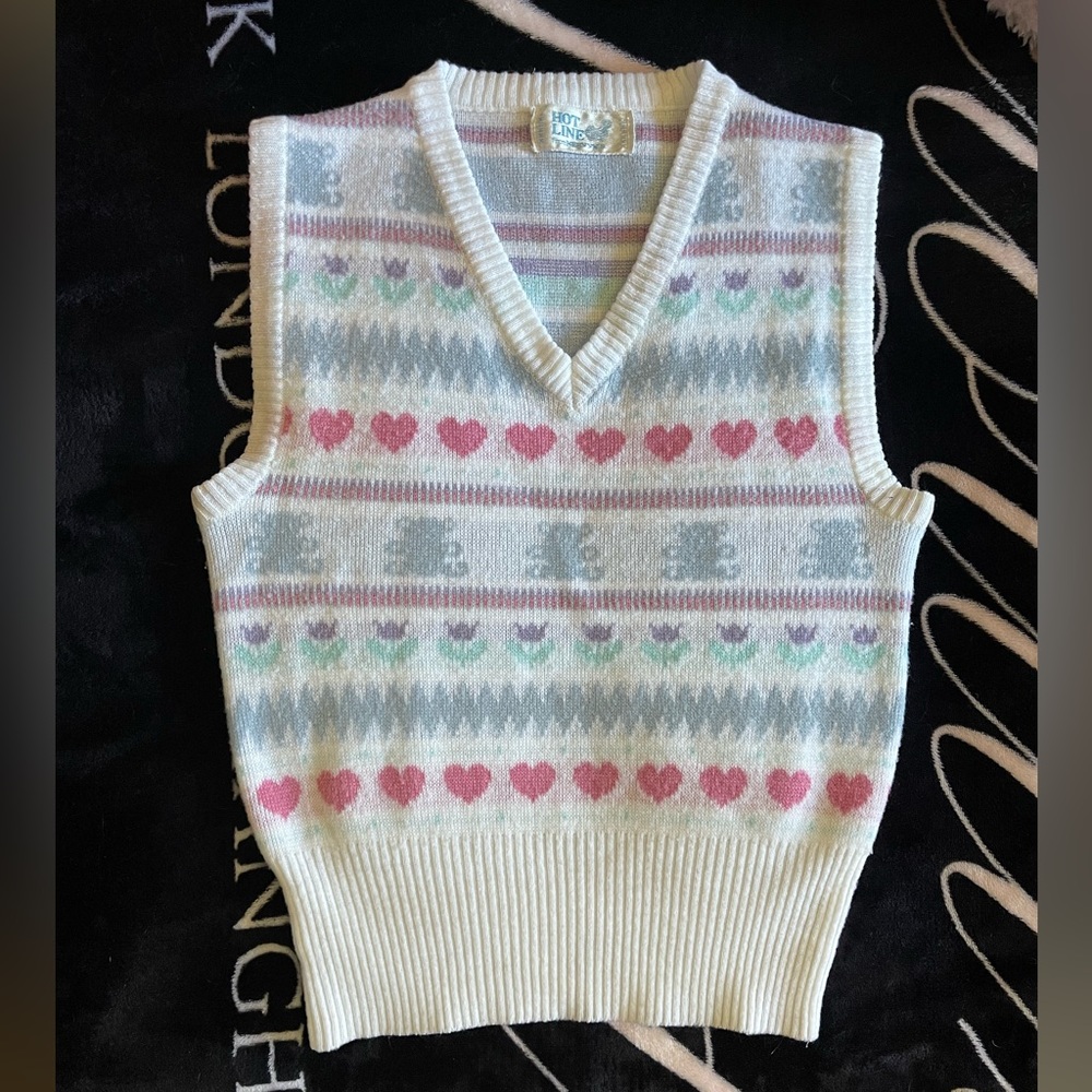 Vintage Y2K Sweater Vest